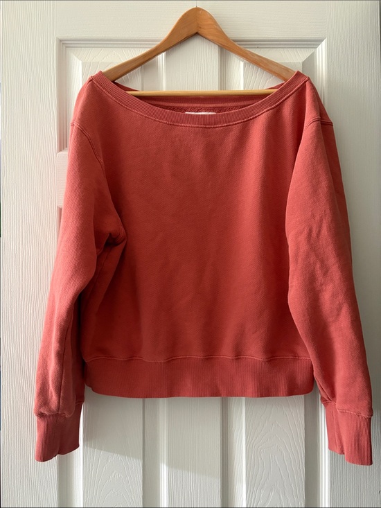 Spiritual Gangster Sweaters - Spiritual Gangster Off-Shoulder Muted/Dusty Rose Women's Lounge Top